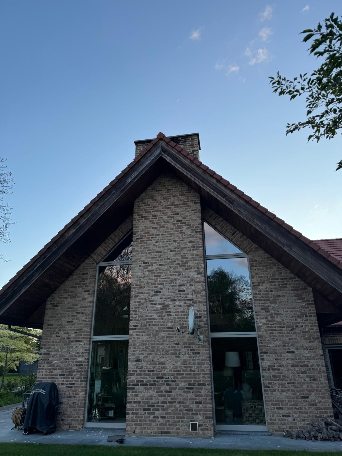 Nettoyage de vitres en hauteur